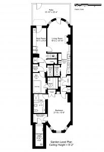 GARDEN LEVEL FLOOR PLAN (CLICK TO VIEW LARGER)